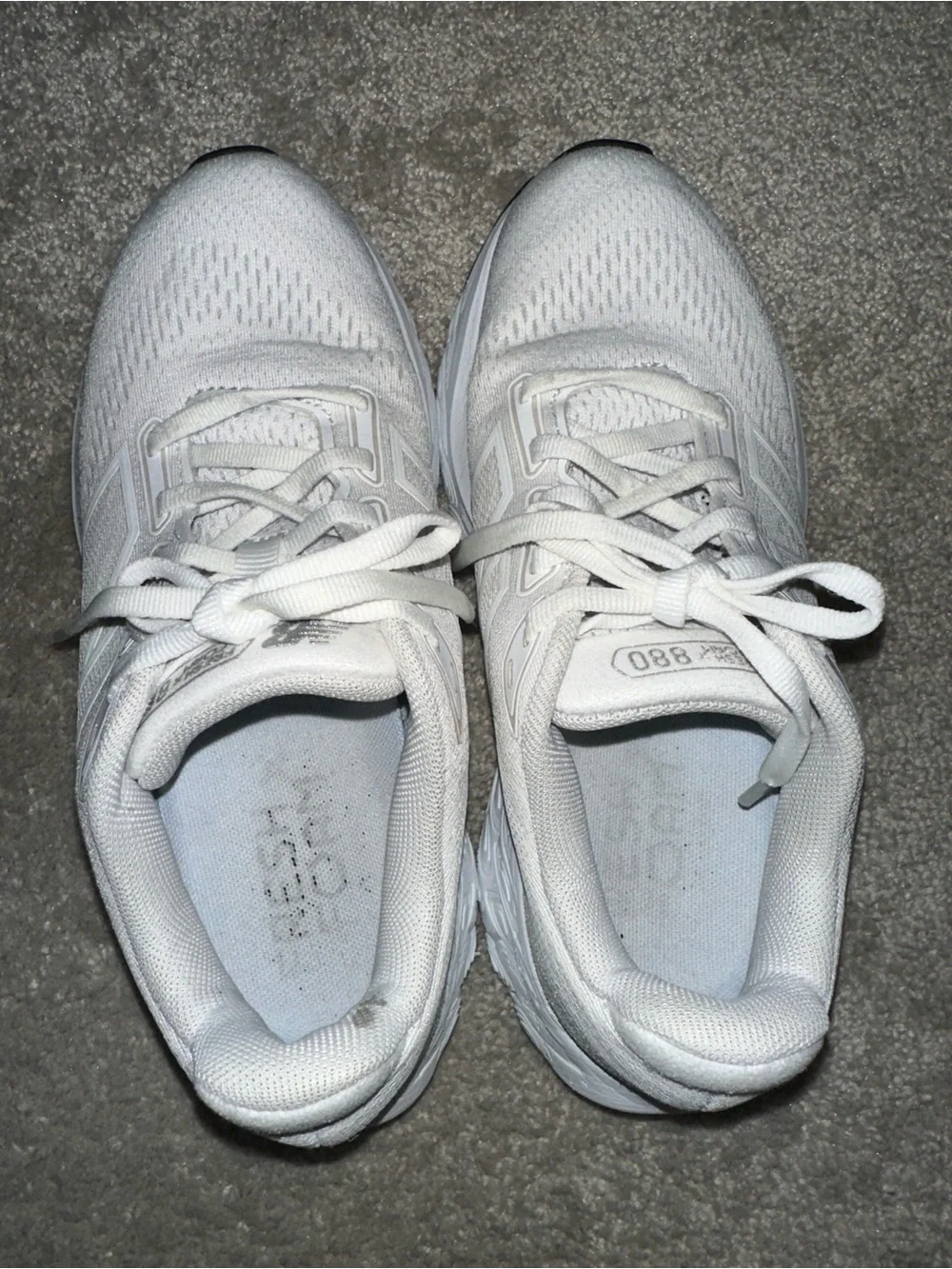 New Balance Women's White Fresh Foam Athletic Sneakers